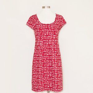 Boden Pleated Neckline Dress US 6R